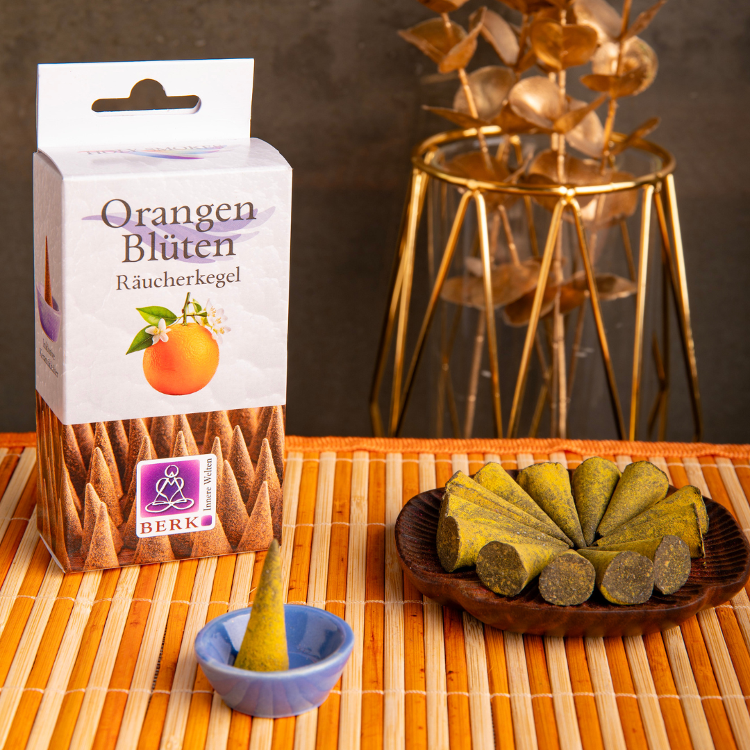 Räucherkegel - Orangenblüte – 100% naturrein