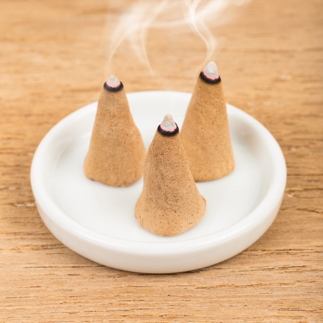 Räucherkegel - Sandelholz – 100% naturrein