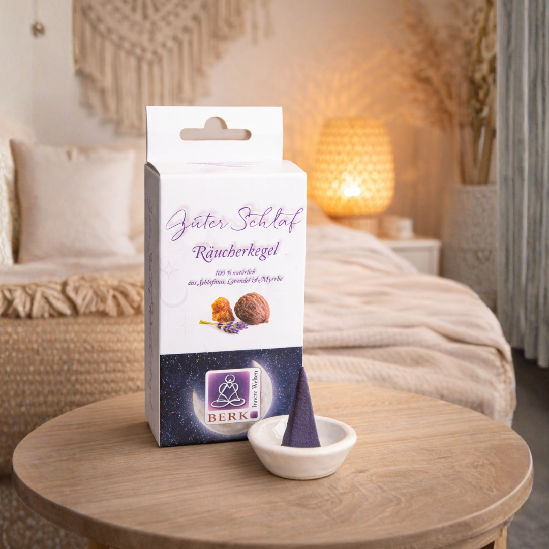 Räucherkegel - Gut Schlafen – 100% naturrein