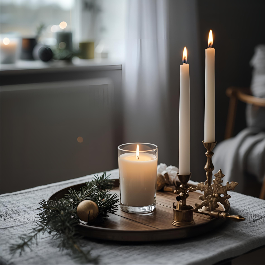 Jumbo • weiss • Ritualkerze • ohne Duft