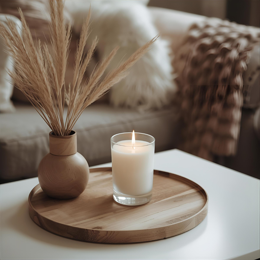 Jumbo • weiss • Ritualkerze • ohne Duft