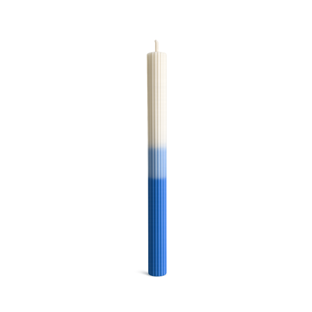 Stabkerze - Riffel - versch. Farben