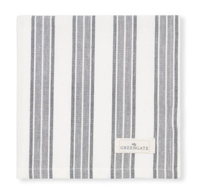 Stoffserviette • Alberte dark grey
