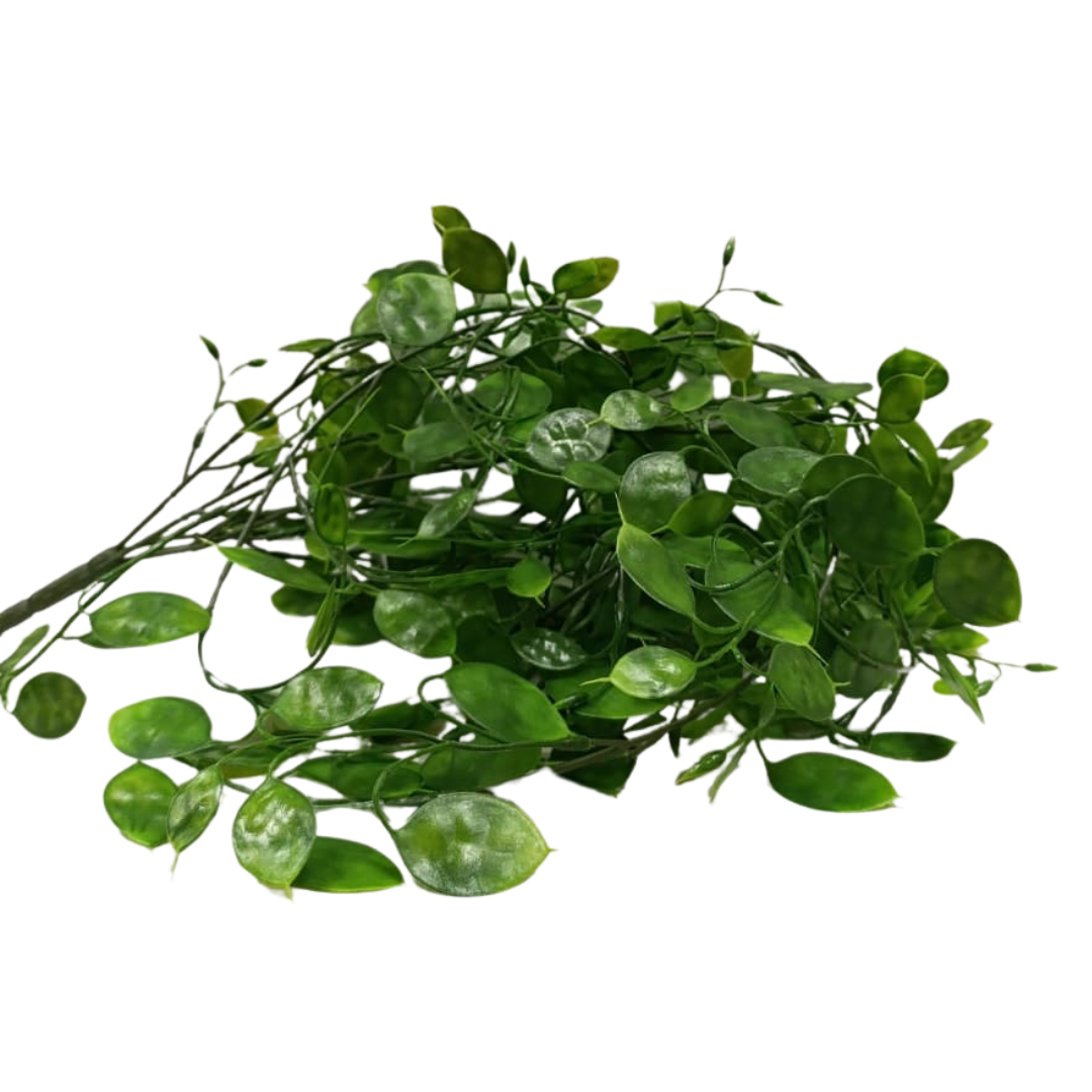 Kunstblume - hängend grün