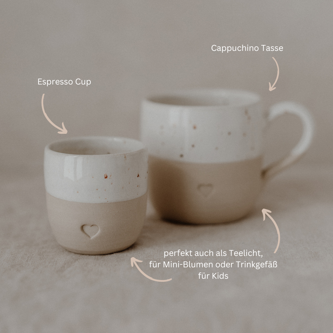 Espresso Becher - Herz