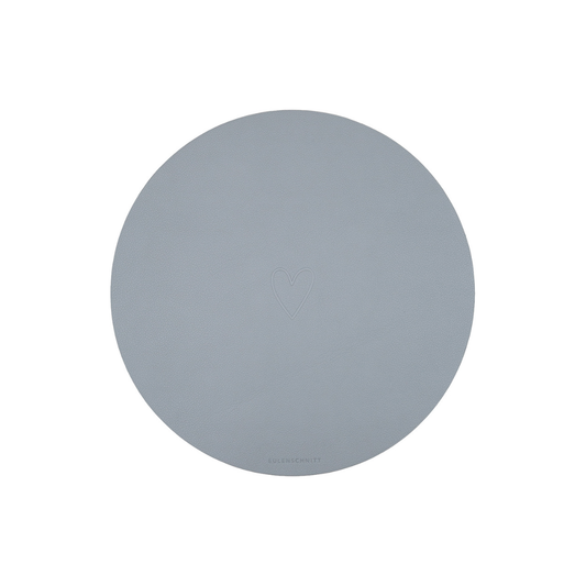 Platzset - Herz grau - wendbar