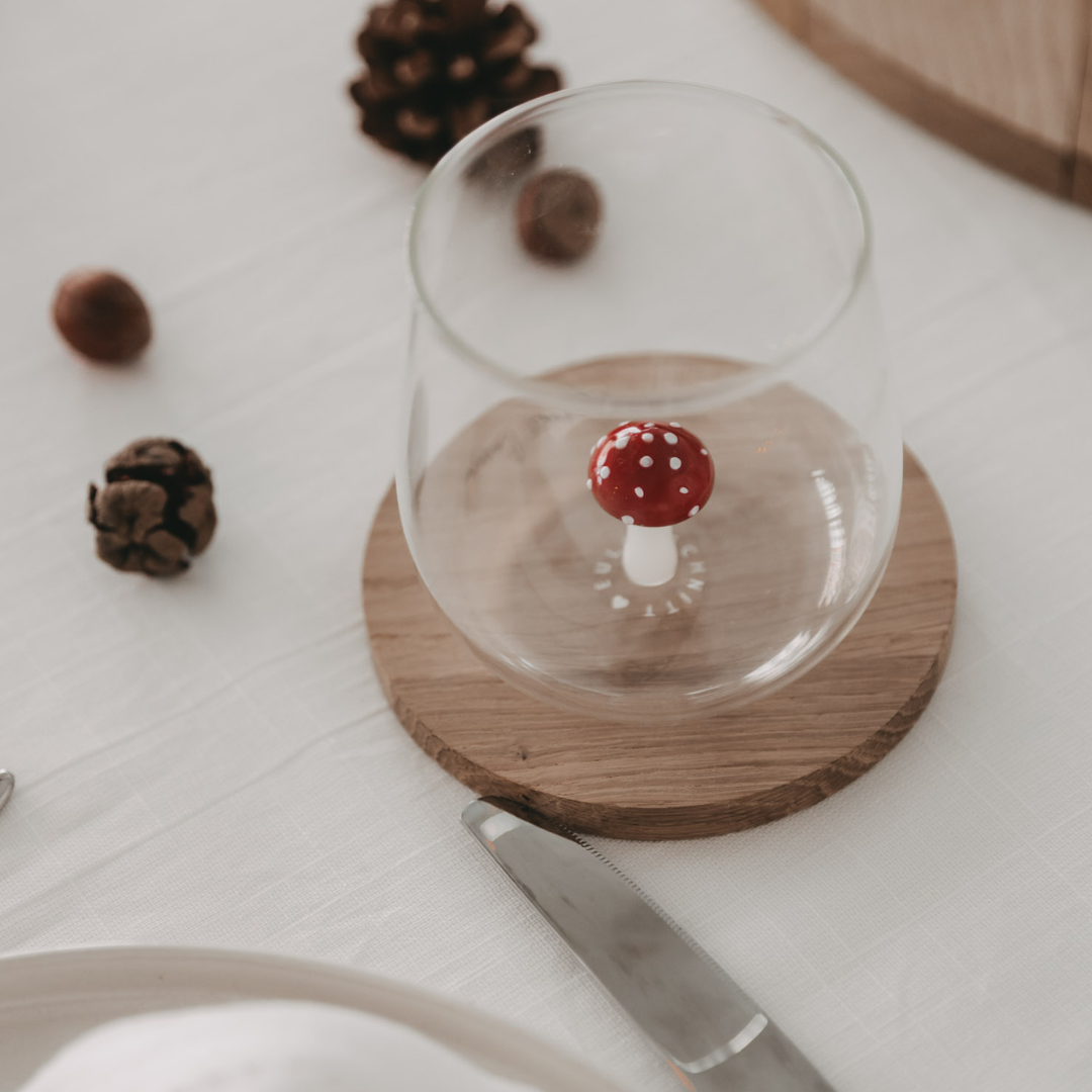 Trinkglas - Fliegenpilz