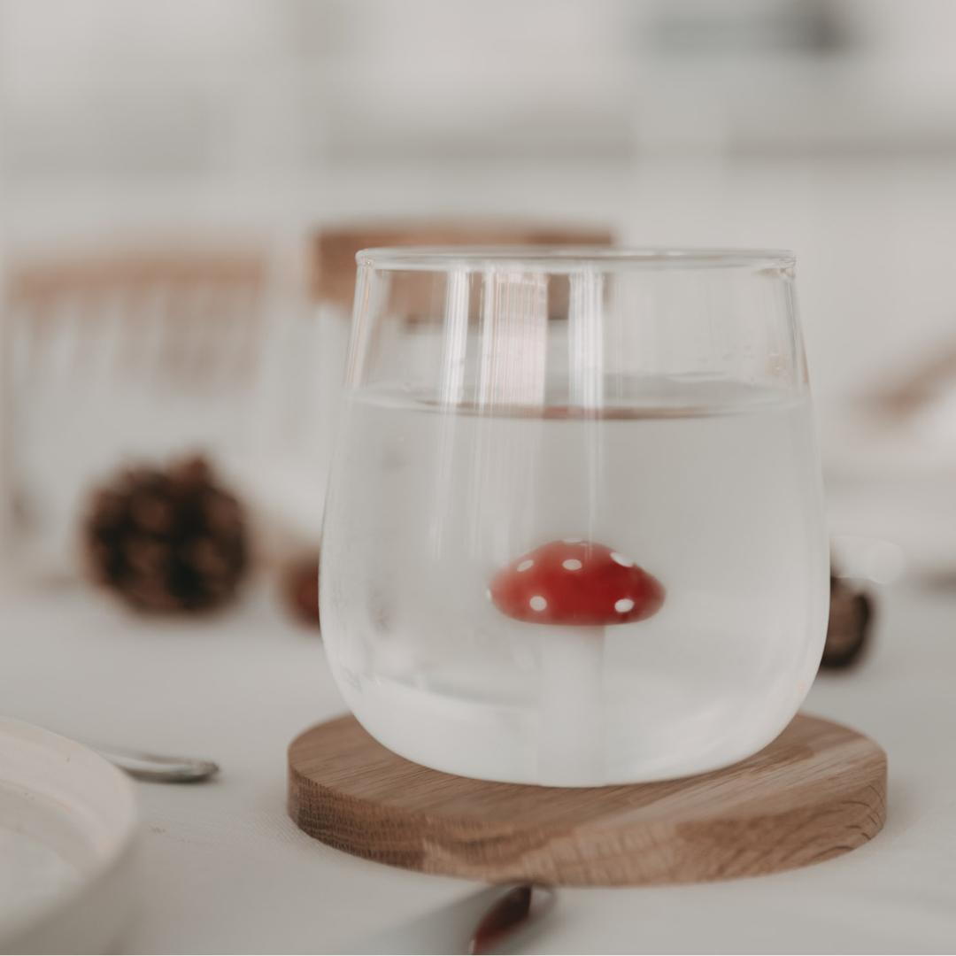 Trinkglas - Fliegenpilz