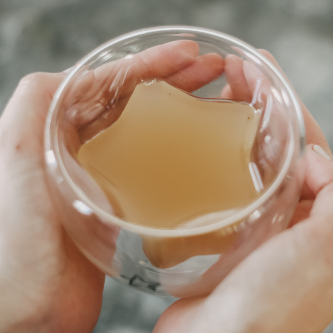 Trinkglas - Stern - doppelwandig 200ml