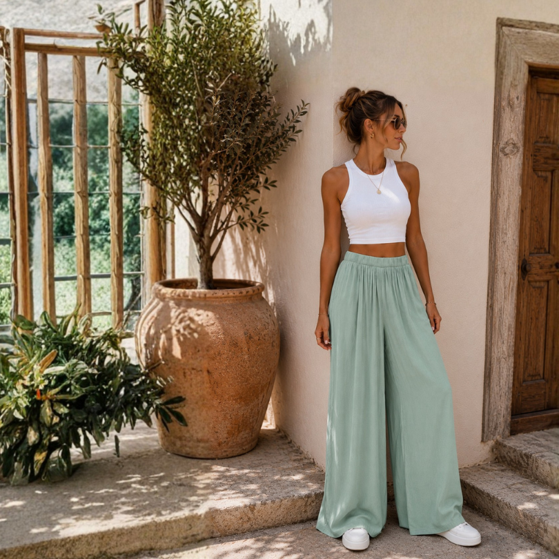 Hose Stoff - JESS - mint