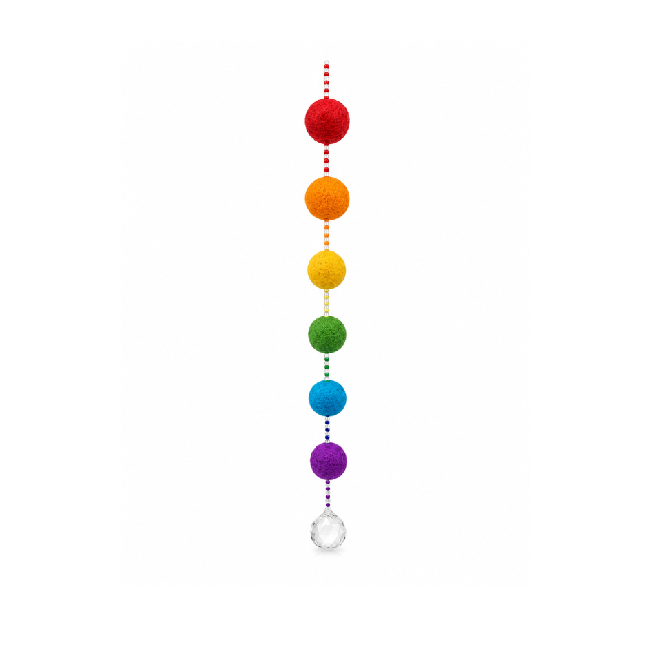 Fenstesrdeko - Lichtfänger bunt