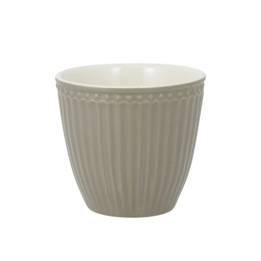 Latte Cup • Alice warm grey