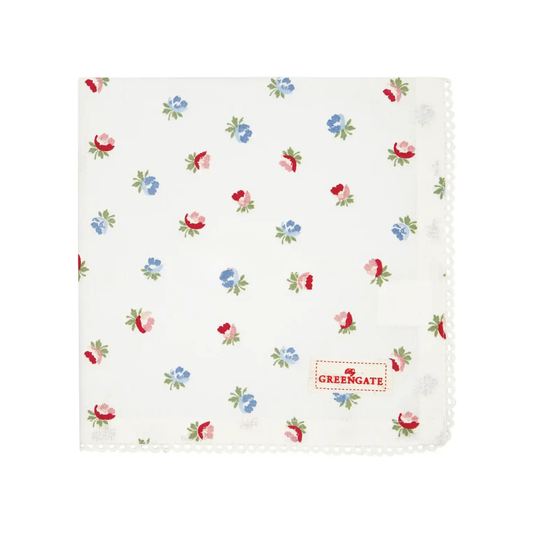 Stoffserviette • Viola white