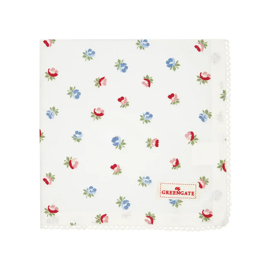 Stoffserviette • Viola white