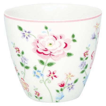 Latte Cup •  Columbine white