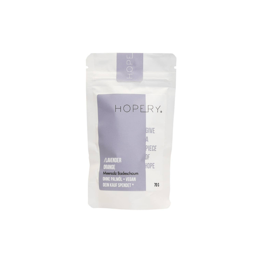 Meersalz Badeschaum - Lavendel Orange - 70g