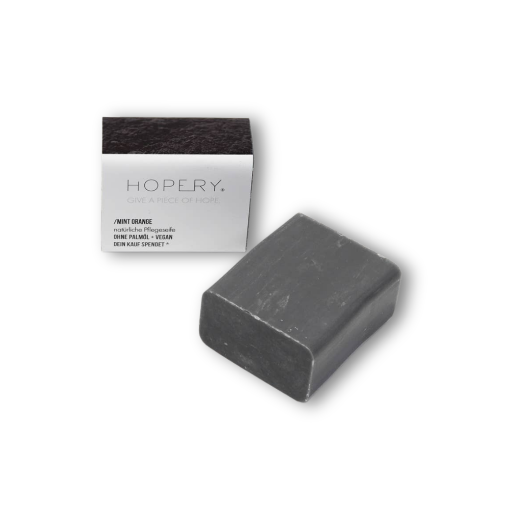 Seife - Minze Orange - pflanzlich & bio