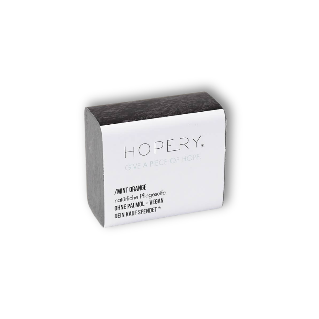 Seife - Minze Orange - pflanzlich & bio
