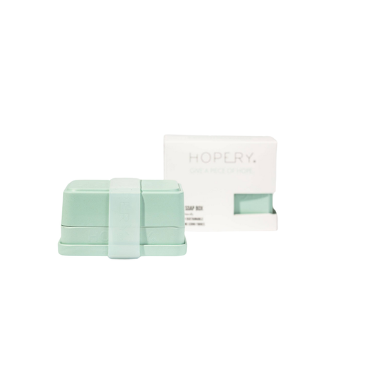 Seifenschale - 3in1 aus Bambus Mais - MINT