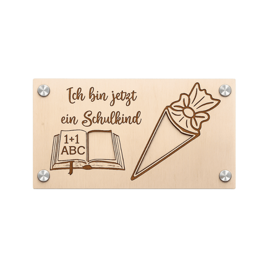 Wunscherfüller aus Holz - Schulanfang Schulkind