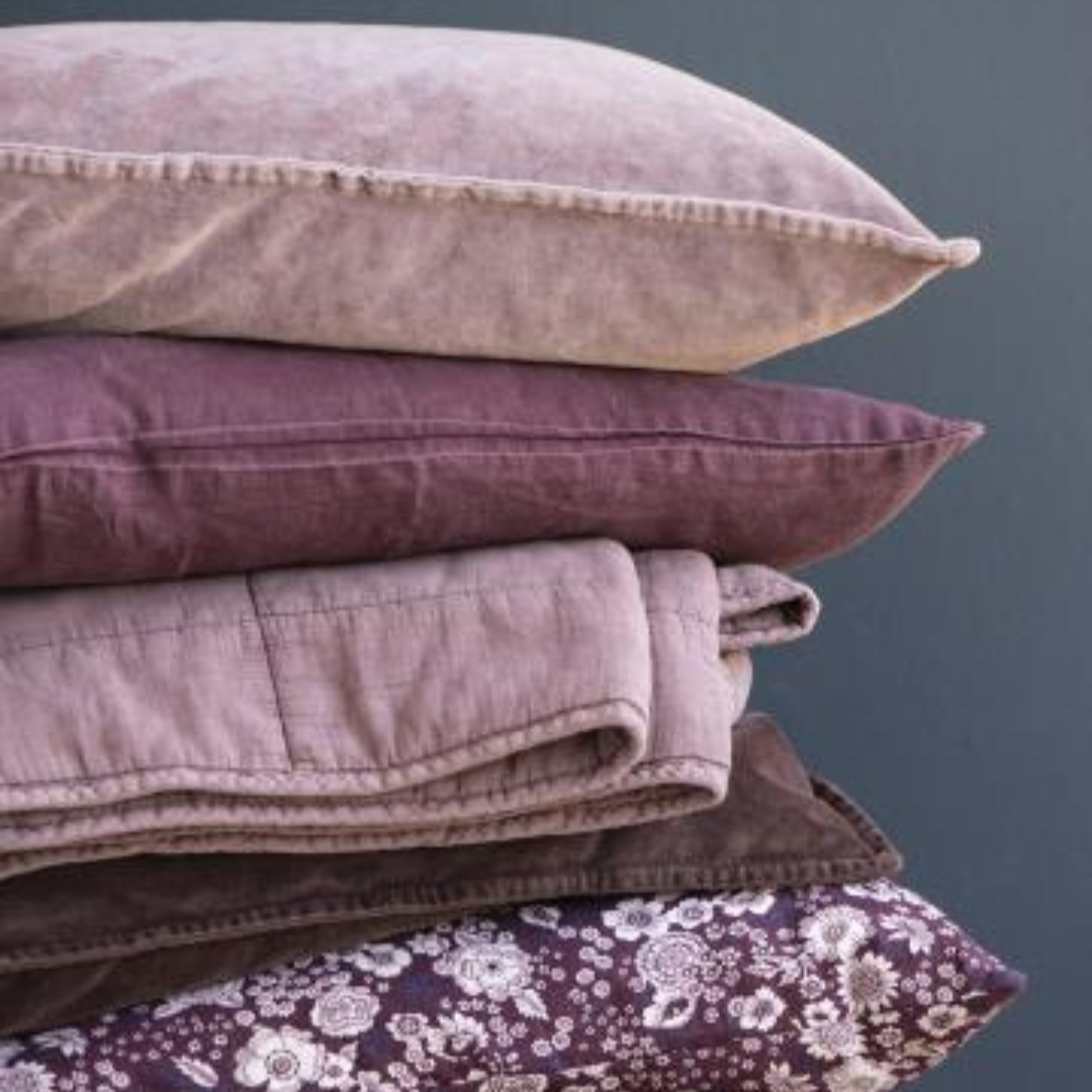 Kissenhülle - Aubergine 50x50