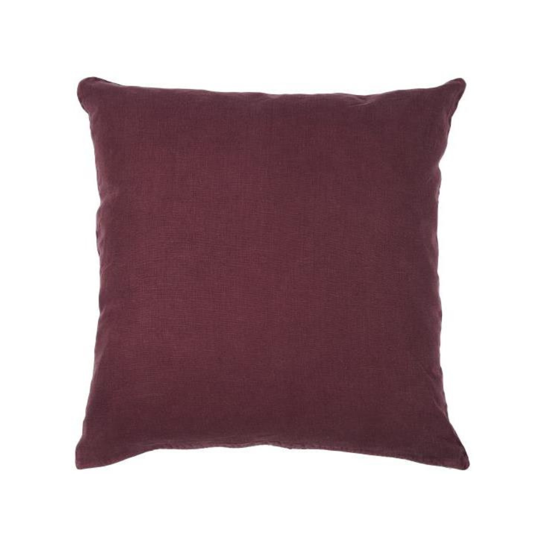 Kissenhülle - Aubergine 50x50