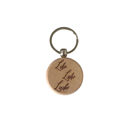 Schlüsselanhänger - Lebe Liebe Lache