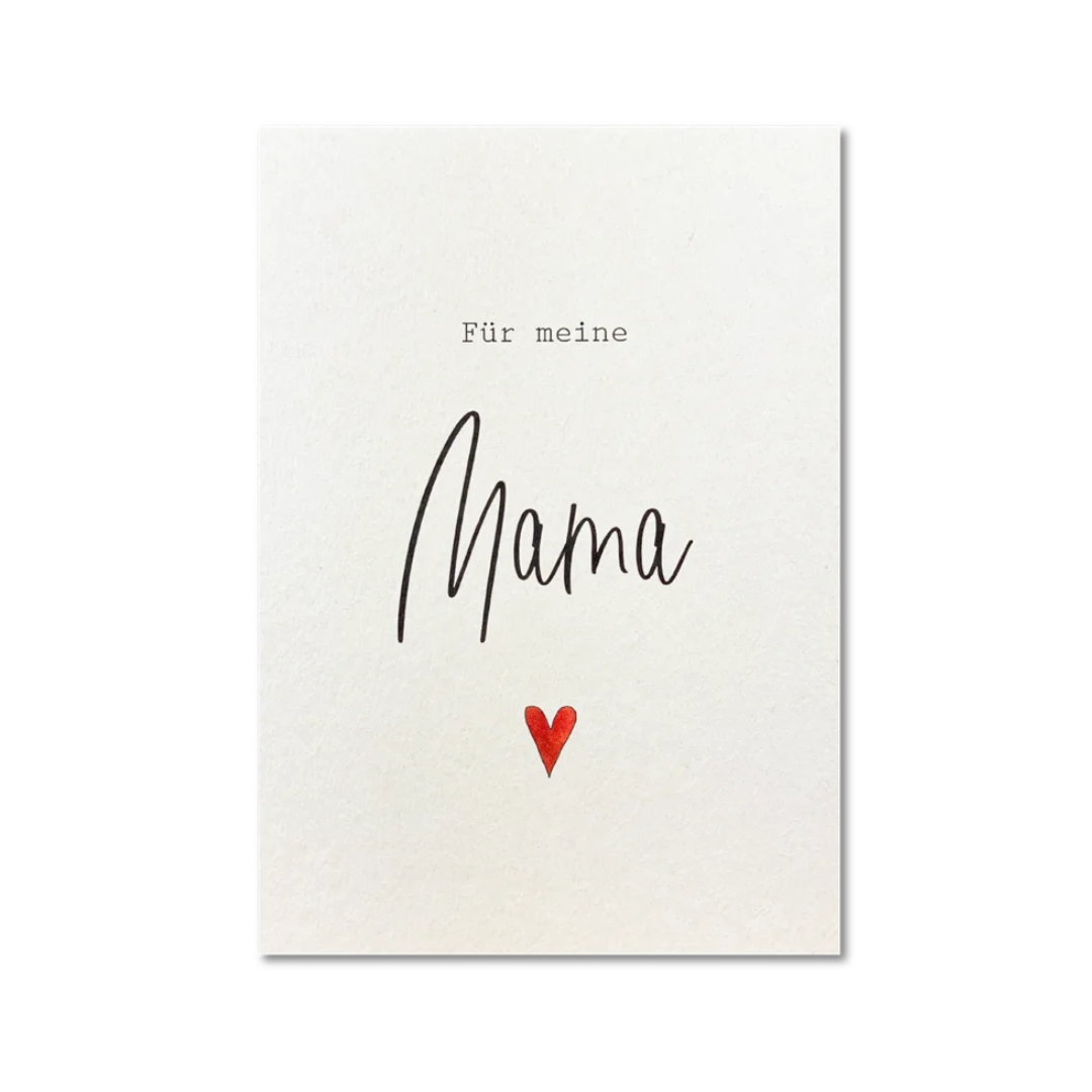 Postkarte • Für meine Mama