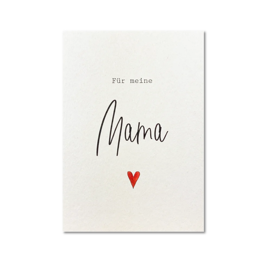 Postkarte • Für meine Mama