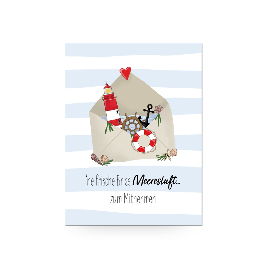 Postkarte - Brise Meeresluft