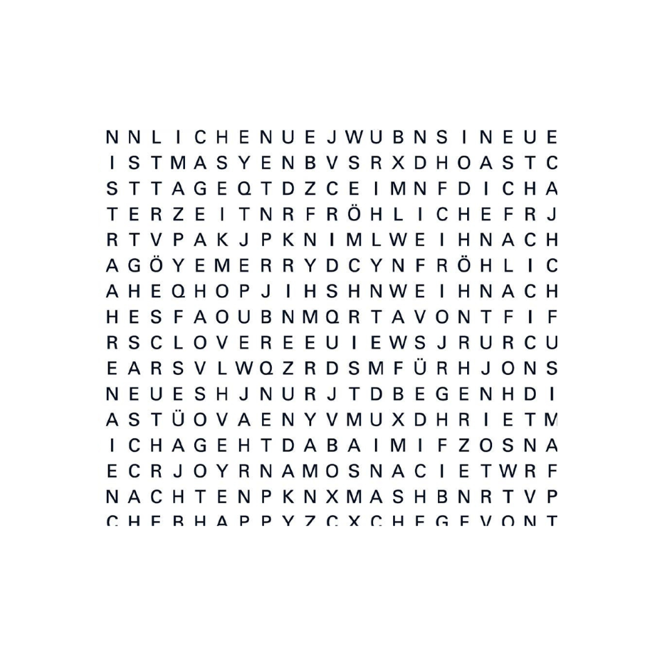 Geschenkpapier - Buchstabensalat