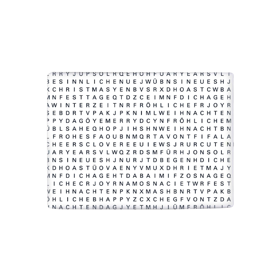 Geschenkpapier - Buchstabensalat