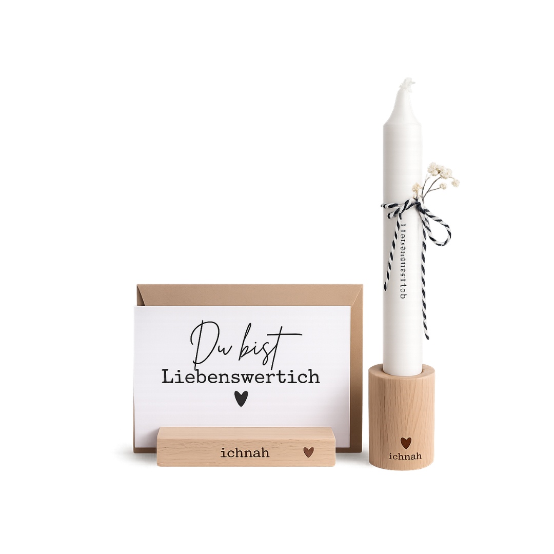 Geschenkset - Du bist liebenswertich "ich nah"