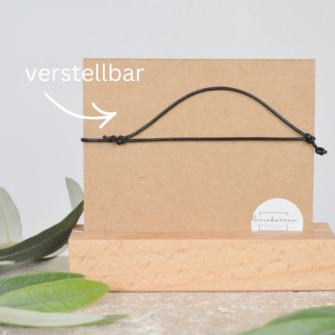 Armband - Leder mit Lava