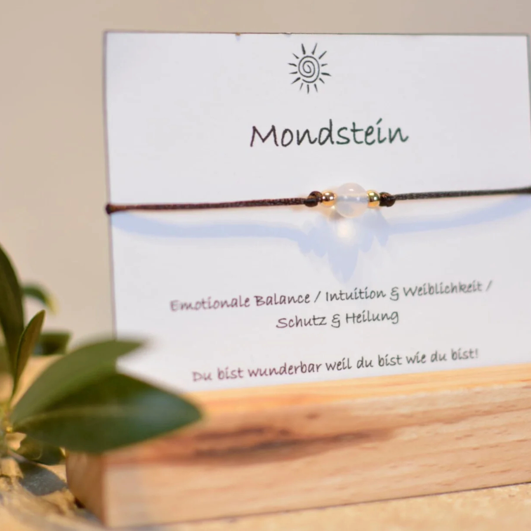 Armband - Mondstein