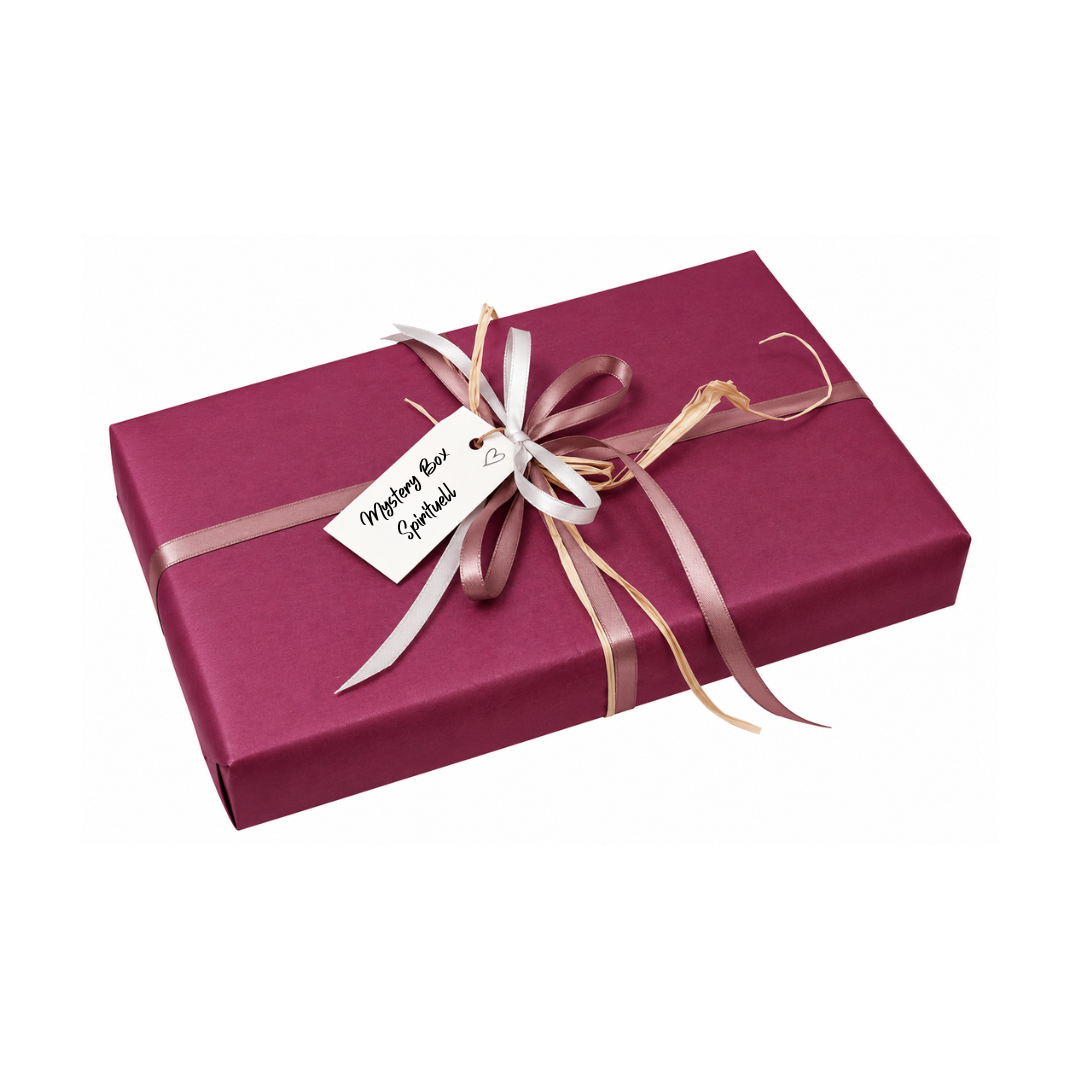 Mystery Box 13 Spirituell als liebevoll verpackte Überraschungsbox für Achtsamkeit, bewusste Auszeiten und besondere Seelenmomente.
