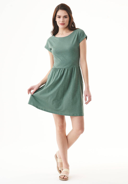 Jerseykleid somerkleid green tea