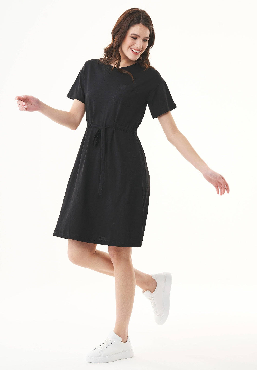 Kleid Bio-Baumwolle Jersey Shritkleid