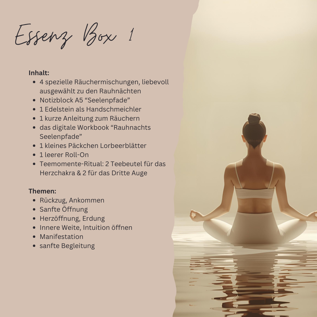 Rauhnachtsbox "Essenz" • inkl. digitalen Workbook