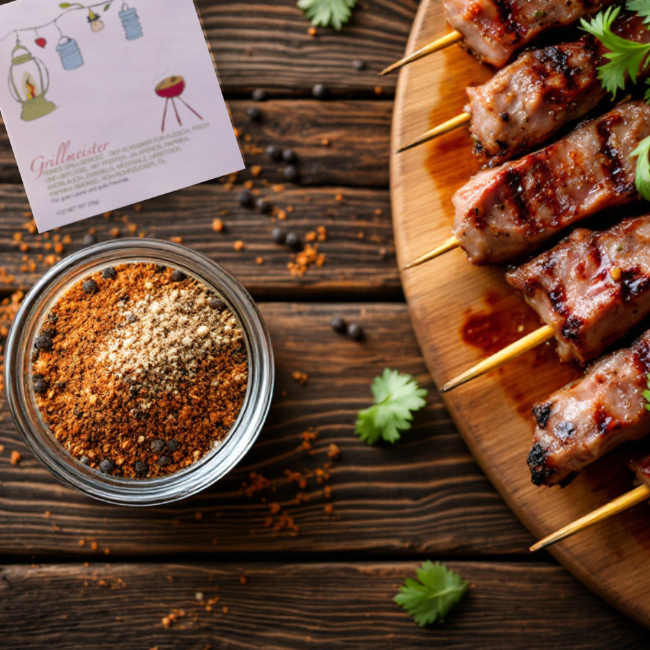 Gewürz Geschenk - Grillmeister