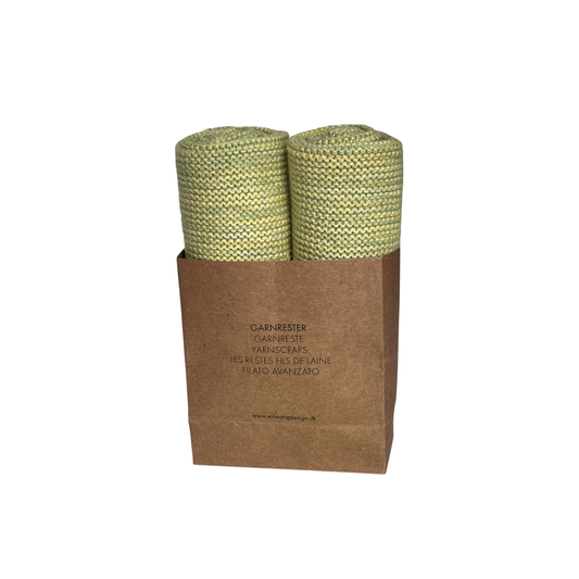 Wischtücher Bio - SET - honeymelon mix 2er Set aus Garnreste
