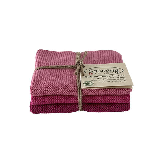 Wischtücher Bio - SET - Pink Kombi