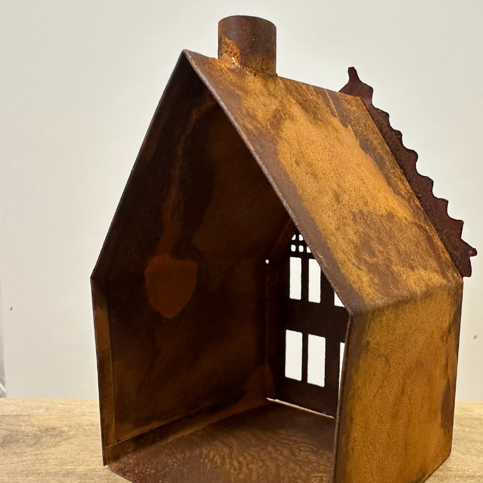 Windlichthaus Rost - klein