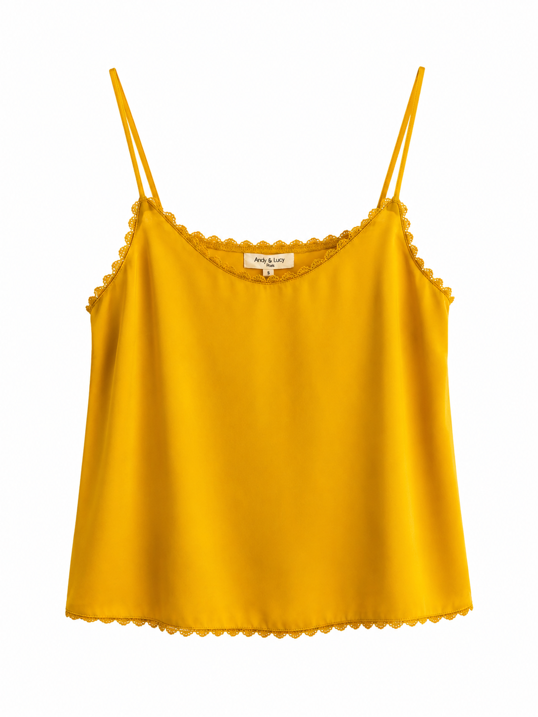 Sommertop Mode gelb