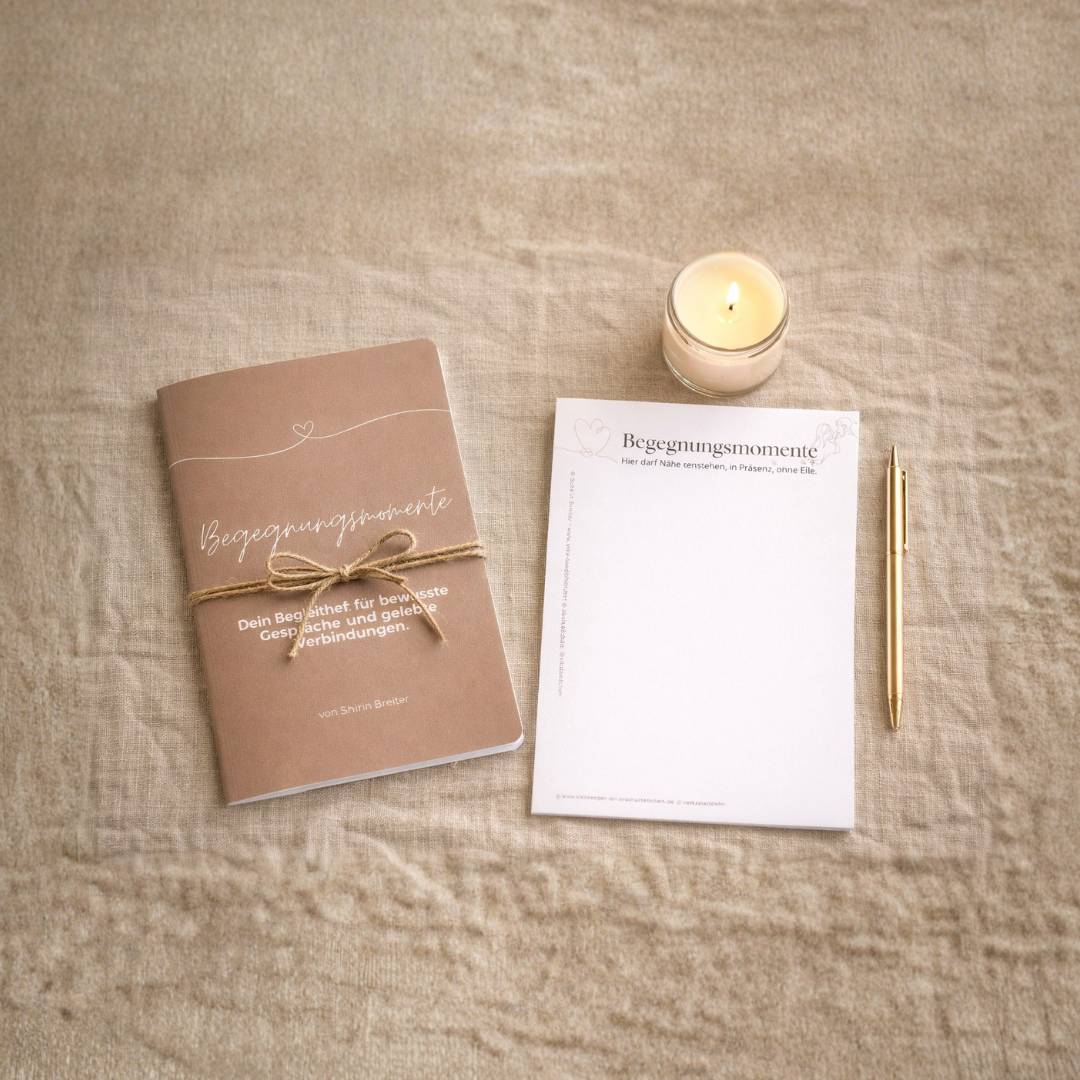 Begegnungsmomente Bundle - Heft mit Notizblock