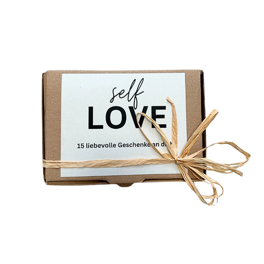 Geschenkset - selfLOVE - 15 Karten mit Halter