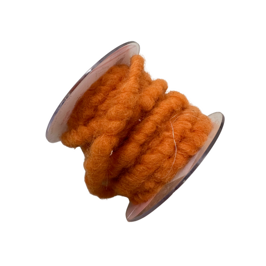 Garn • Wolle Filz orange * RESTPOSTEN