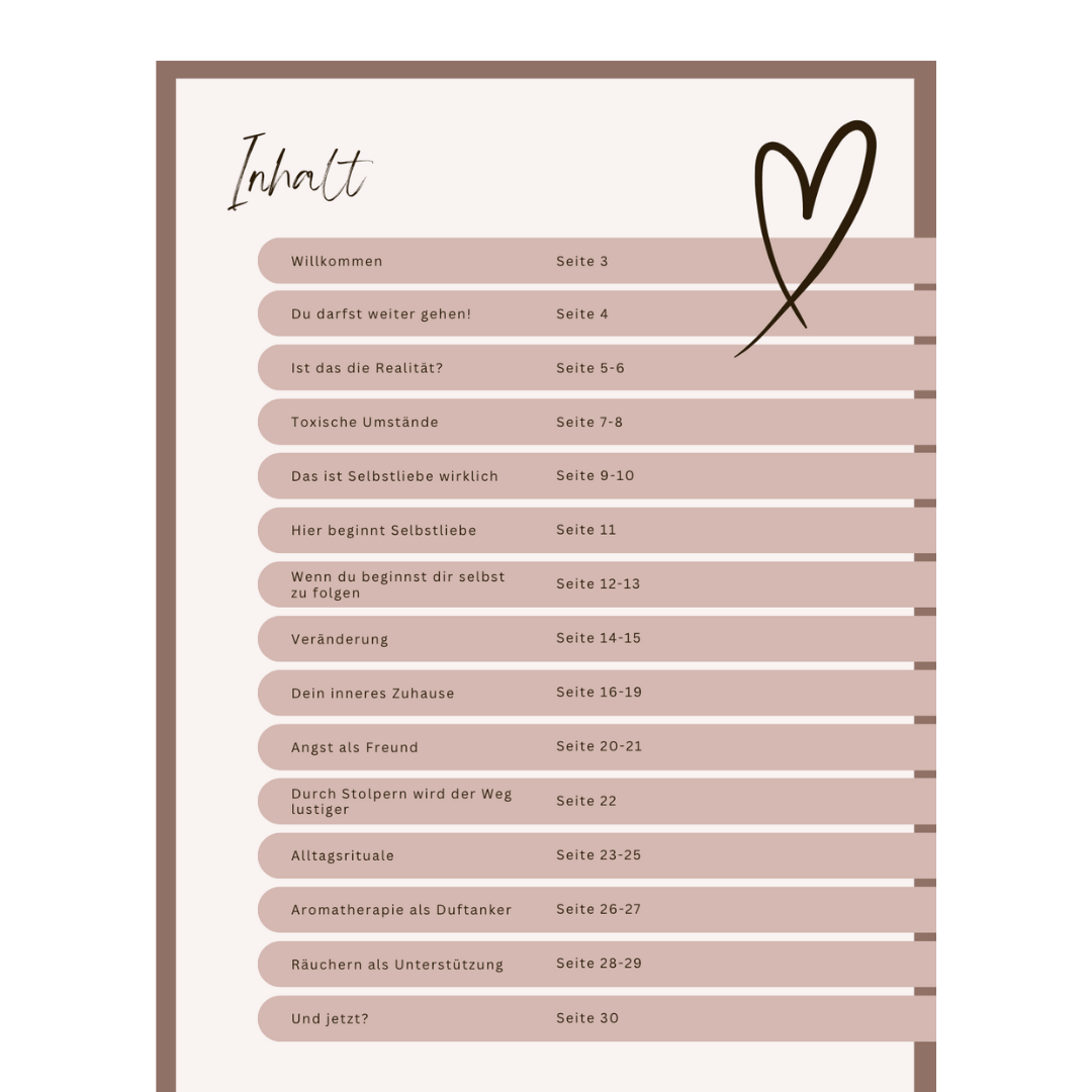 Digitales Buch - Herzenswege: Wie Selbstliebe wirklich beginnt