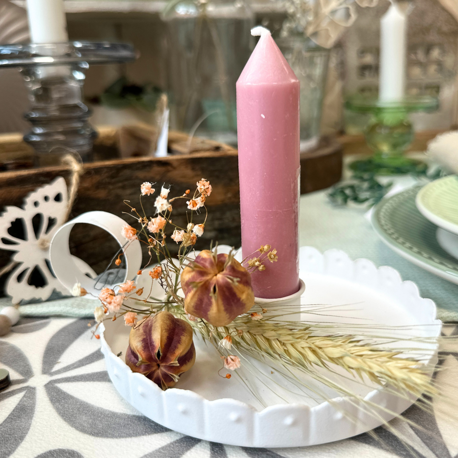 Kerzenhalter - Kammerleuchter Shabby
