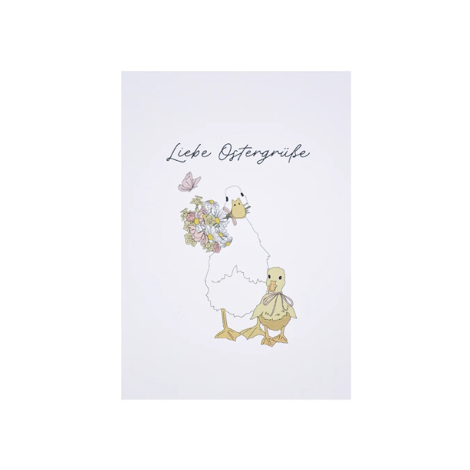 Postkarte • Liebe Ostergrüße